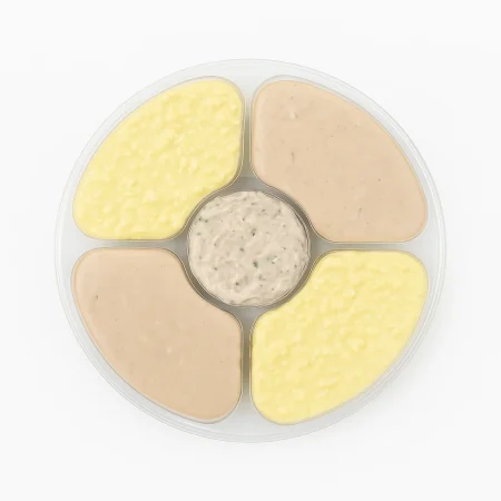 SeaBlue 5 Sectional Spread Platter